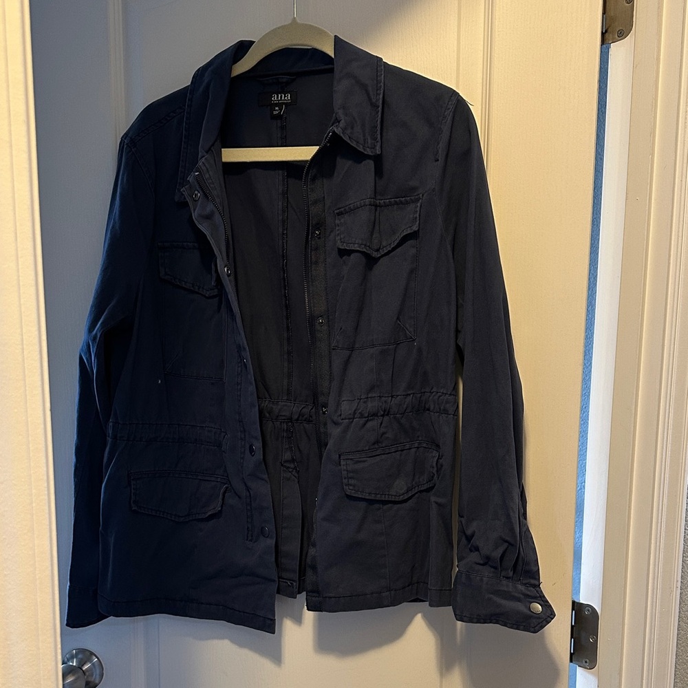 a.n.a Midnight Blue Casual Jacket
